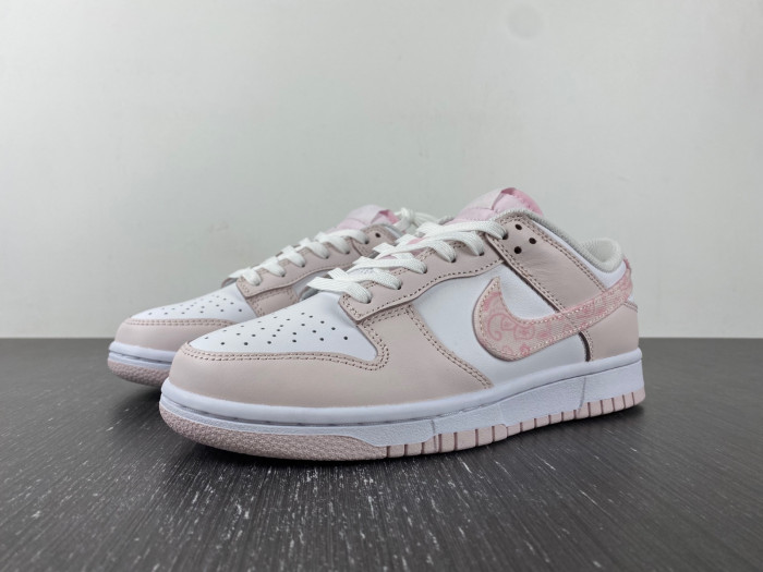 nike dunk low "pink paisley" fd1449-100