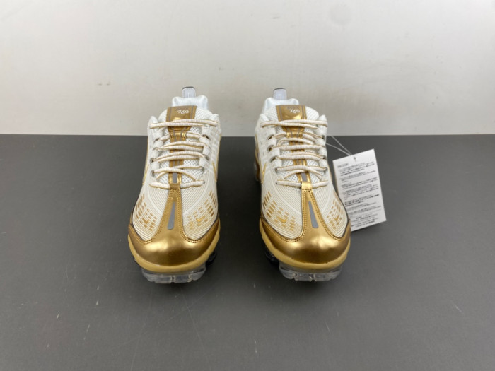 Nike Air VaporMax 360 White Metallic Gold CK9670-101