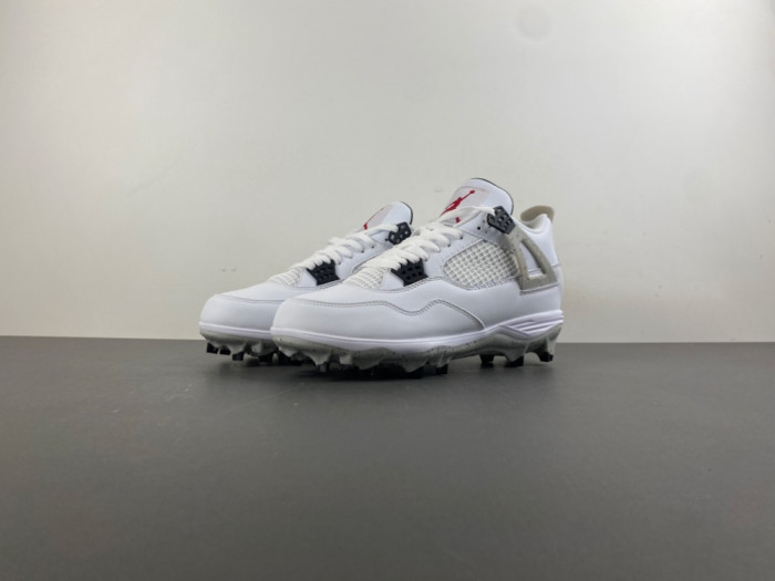 Air Jordan 4 Retro TD Cleat 'White Cement' HQ0207-106