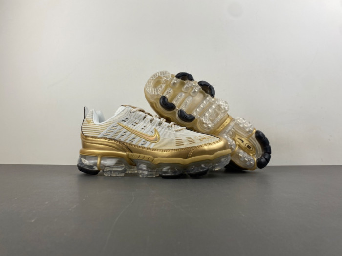 Nike Air VaporMax 360 White Metallic Gold CK9670-101