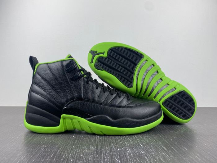 Air Jordan 12 Black Neon Green AJ12-052