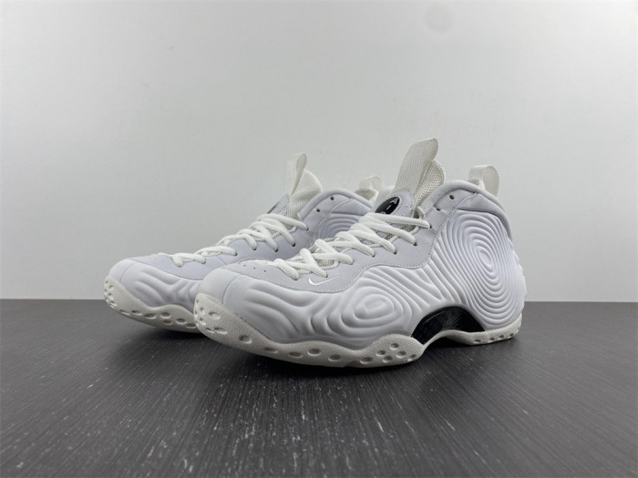 nike air foamposite one comme des garcons homme plus white dj7952-100