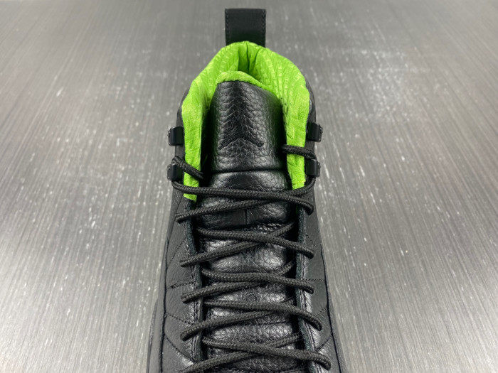 Air Jordan 12 Black Neon Green AJ12-052