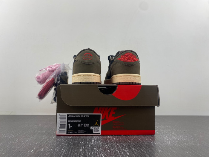KIDS Travis Scott x Air Jordan 1 Low 