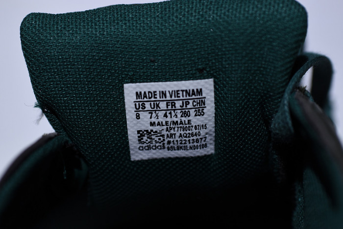 a*d*i*s raf simons ozweego ii brown blue aq2640