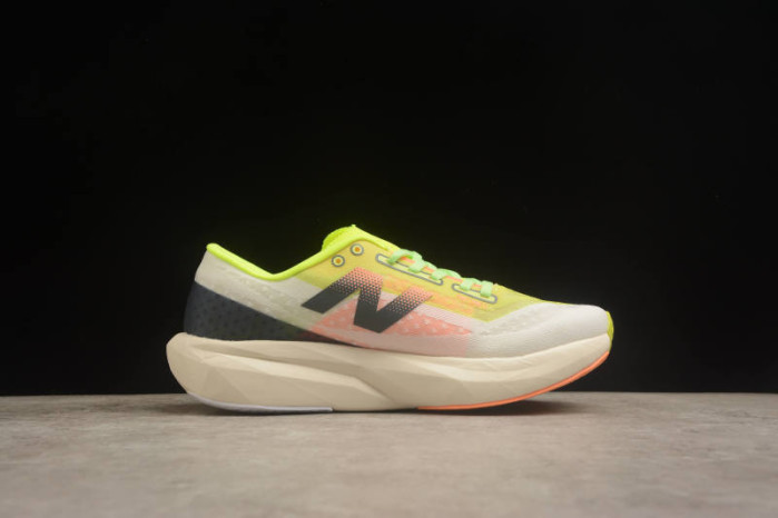 New Ba1an*e FuelCell Rebel v4 Bleached Lime Glo Hot Mango MFCXLL4