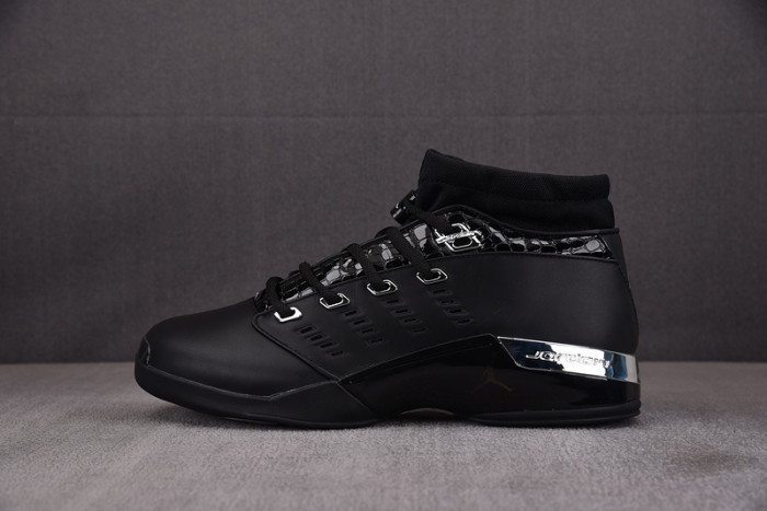 air jordan 17 og low ''black Ch*0me'' 303891-004
