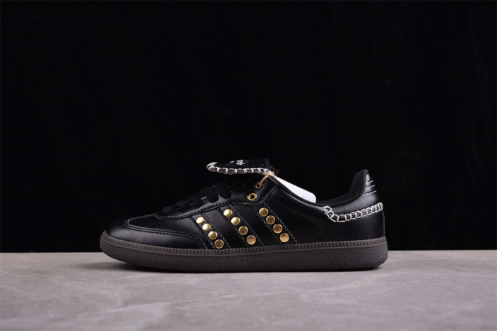 wales bonner x a*d*i*s samba ''studded pack - black'' ig4303