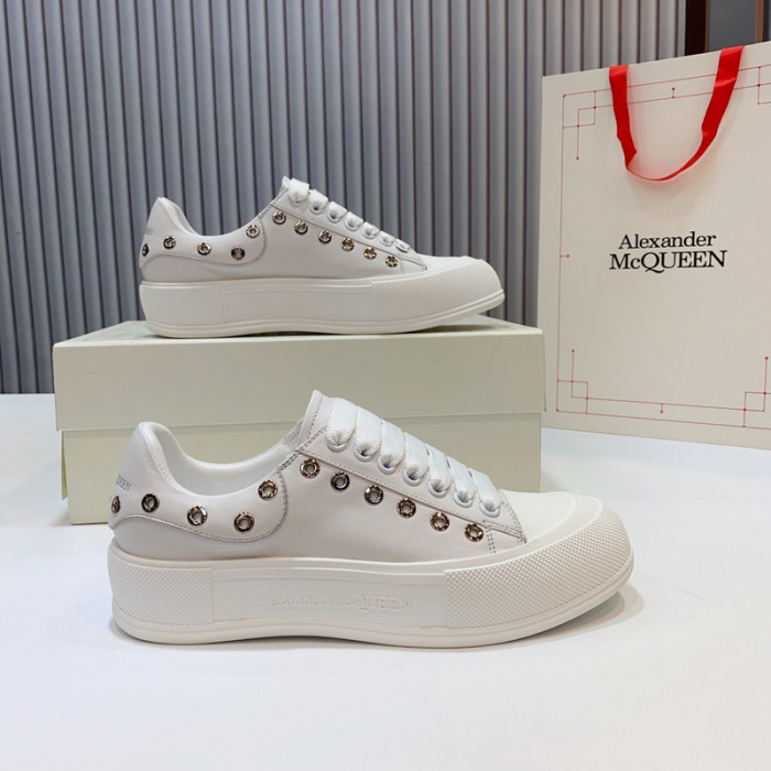 A1EXANDER M*QUEEN SNEAKERS WHGP7-14