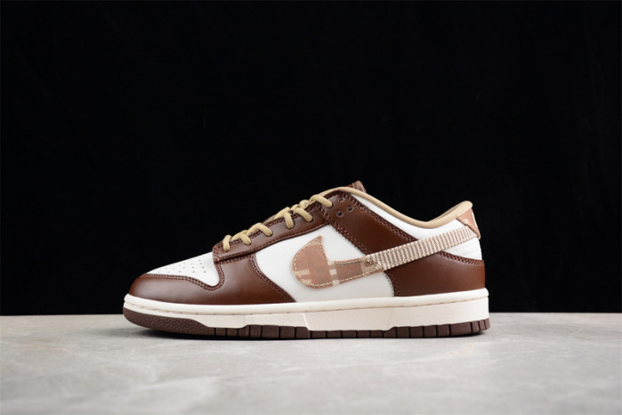 nike dunk low gs ''plaid brown'' fv3653-191
