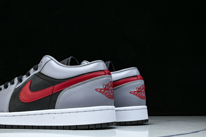 AIR Jordan 1 Low Cement Grey Fire Red (Women