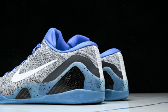 Nike Kobe 9 IX Elite Low Gray/Blue Kobe Bryant Sz 11 Brand New DS 677992-041