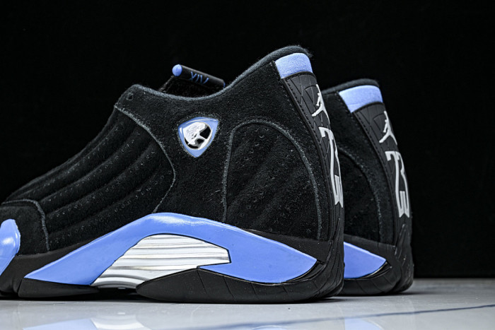Air Jordan 14 “Black/University Blue” 487471-002