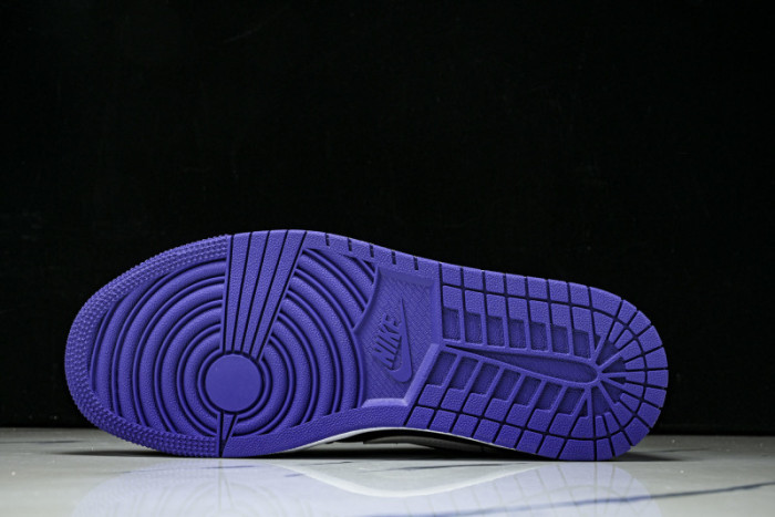 AIR Jordan 1 Low Court Purple Black 553558-501