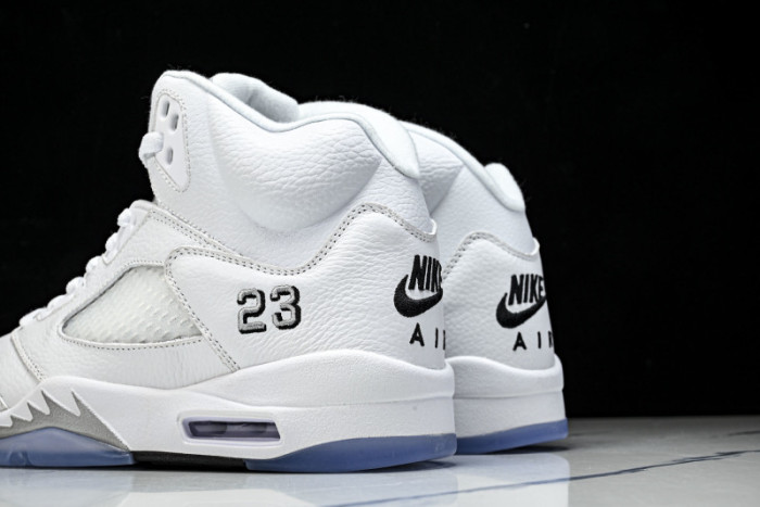 Air Jordan 5 “White Metallic” HQ7978-103