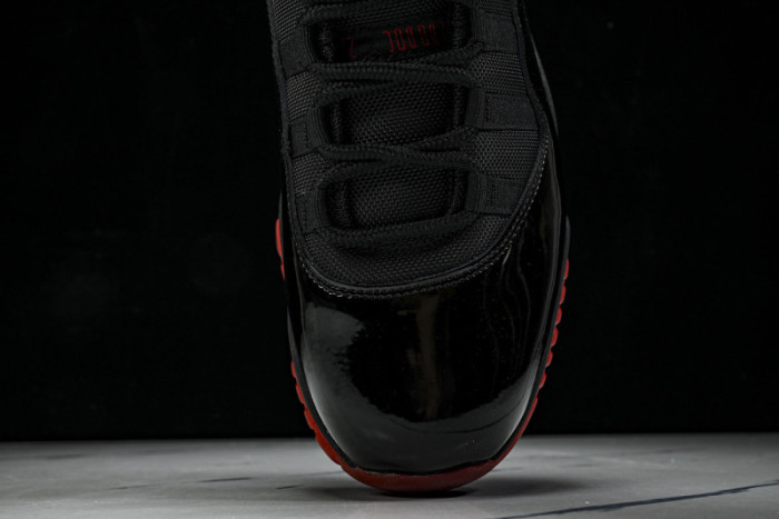 Nike Air Jordan 11 Retro New Black Red 378037-326