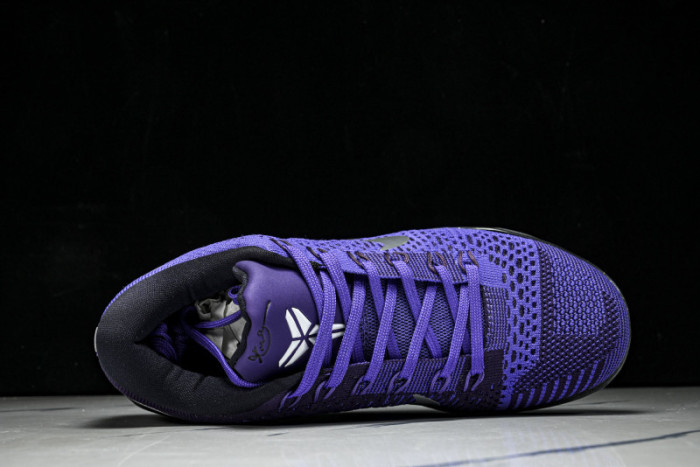 Nike Kobe 9 Elite Low Moonwalker Hyper Grape Black 639045-515