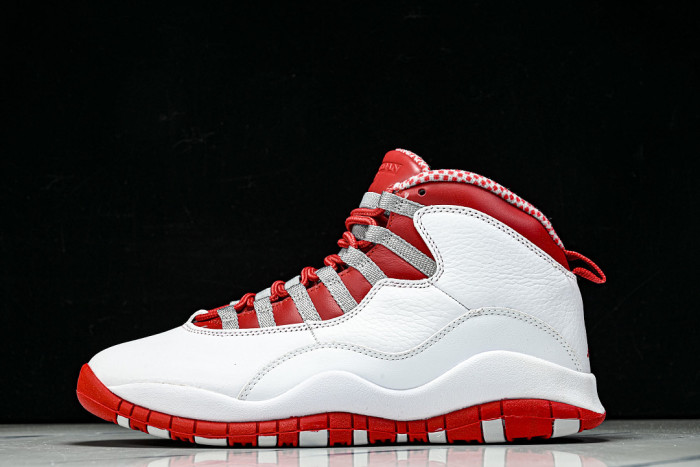 Nike Air Jordan 10 Retro 'Red Steel' (2005) 310805-161