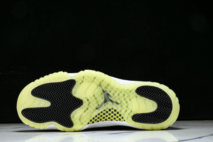 Nike Air Jordan 11 Retro Black Barely Volt IB1378-001