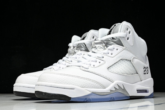 Air Jordan 5 “White Metallic” HQ7978-103
