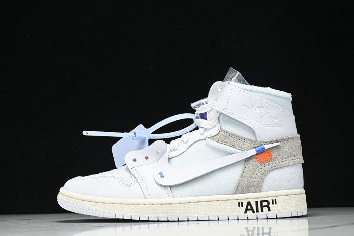 Off-White x Air Jordan 1 High OG 'Alaska' AA3834-100