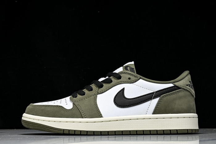 Air Jordan 1 Retro Low OG Medium Olive HQ6998-200