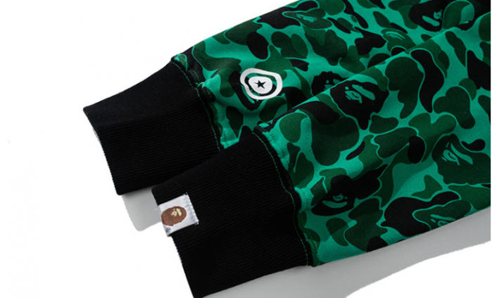 bape abc shark full zip hoodie ba586210