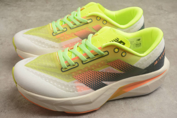 New Ba1an*e FuelCell Rebel v4 Bleached Lime Glo Hot Mango MFCXLL4