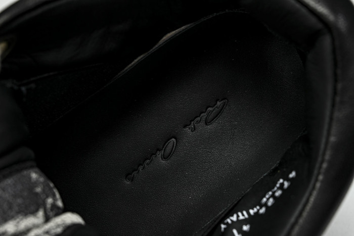 R1ck 0WENS SNEAKERS COLOR :BLACK RO458-090