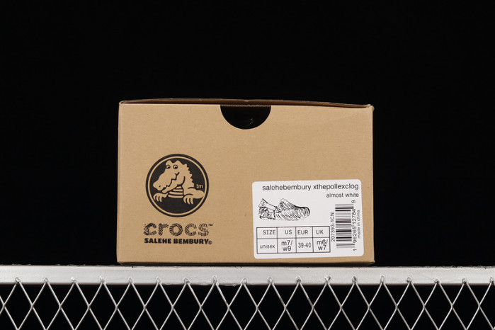 Salehe Bembury x Cr0c5 Polle x Clog "Almost White"