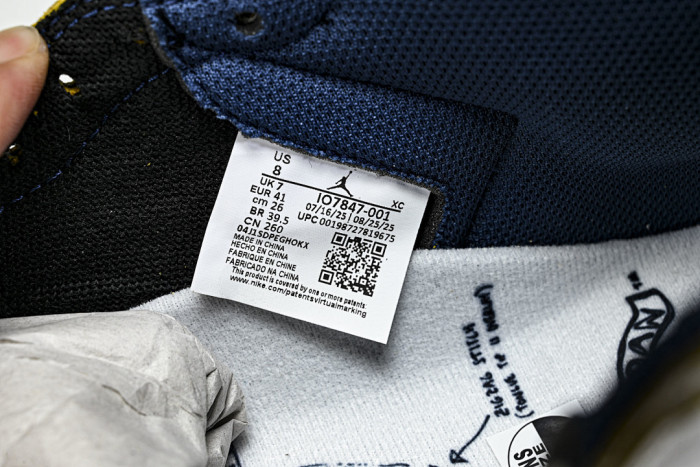 Fragment x Union x Air Jordan 1 Retro AJ1 IO7847-001