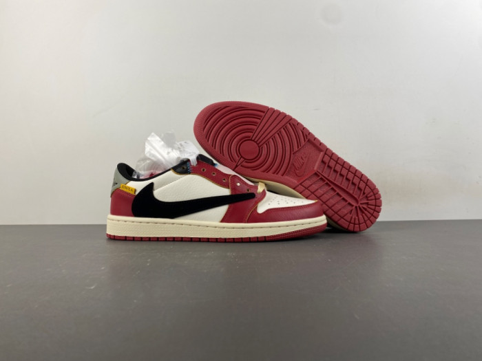Travis Scott x Air Jordan 1 Low OG DM7866-Red