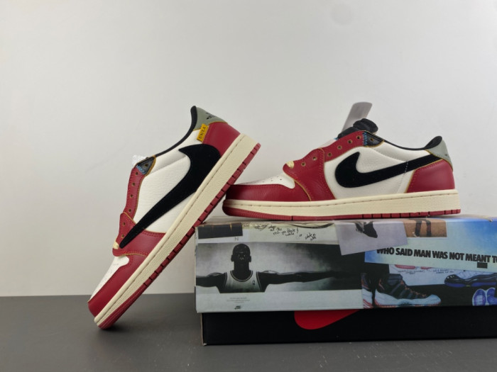 Travis Scott x Air Jordan 1 Low OG DM7866-Red